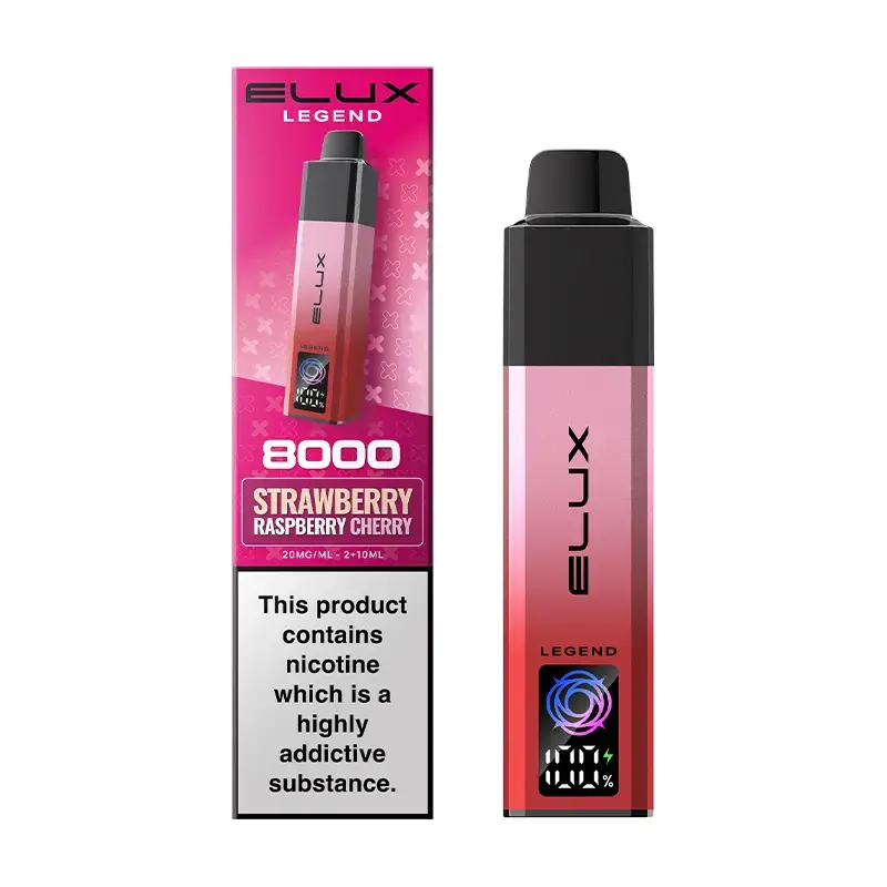 Elux Legend 8000 Prefilled Pod Kit - Strawberry Raspberry Cherry